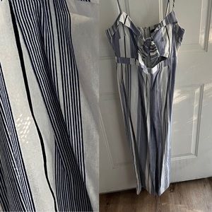 Striped Jumpsuit